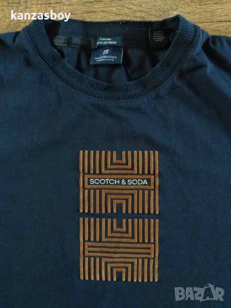 Scotch and soda - страхотна мъжка тениска , снимка 1