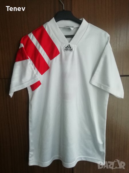 България 1992-1993 Петър Хубчев #5 Adidas мачова оригинална футболна тениска фланелка, снимка 1