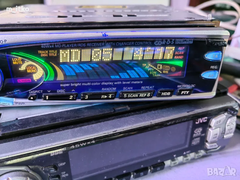 Panasonic cq-mr555 - минидиск , снимка 1