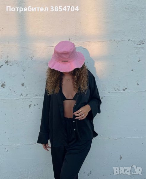 шапка JACQUEMUS Le Bob Artichaut bucket hat, снимка 1