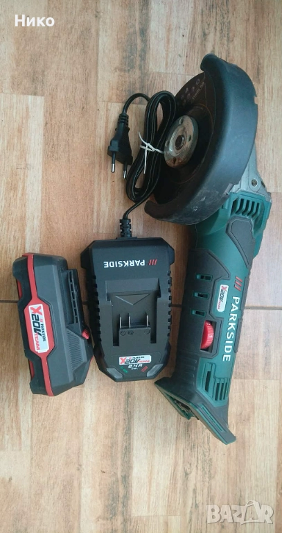 Акумулаторен Ъглошлайф Parkside , снимка 1