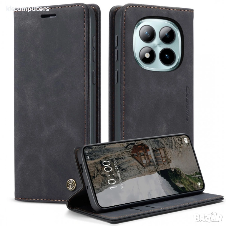 Портфейл калъф CASEME 013 за Xiaomi Poco M8 Pro 5G / Xiaomi Redmi Note 15 Pro+ 5G (Global) - PU Кожа, снимка 1