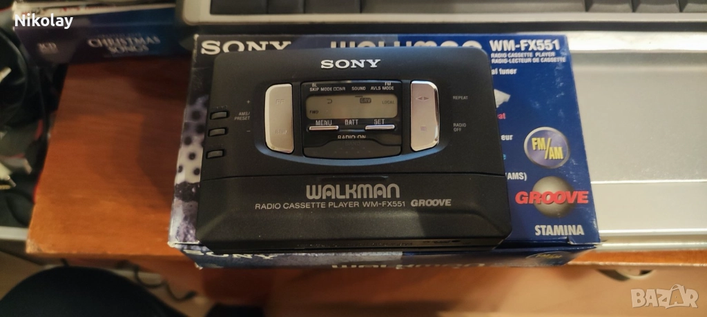 SONY WALKMAN Radio Cassette Player WM-FX551 Limited Edition, снимка 1