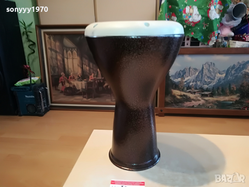 ТАРАМБУКА-ГОЛЯМА-МЕТАЛИК-41Х26СМ 2003221952, снимка 1