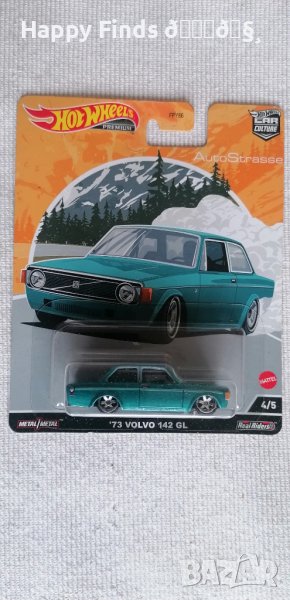 💕🧸 Последна бройка Hot Wheels `73 VOLVO 142 GL CAR CULTURE, снимка 1