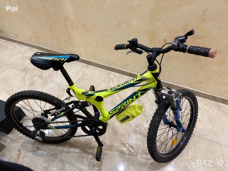 Детско колело  SPRINT ELEMENT 20" NEON GREEN, снимка 1