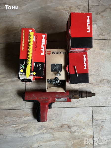 Hilti Dx350 крепежи на 50%, снимка 1