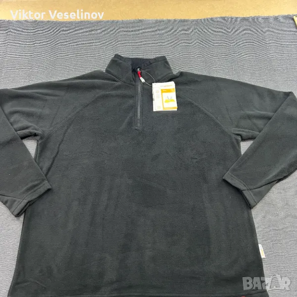 НОВ Engelbert Strauss Поларена Мъжка Блуза Размер L Черна Горница, снимка 1