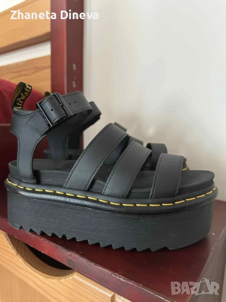 Дамски сандали Dr. Martens Blaire Quad Platform Gladiator, снимка 1