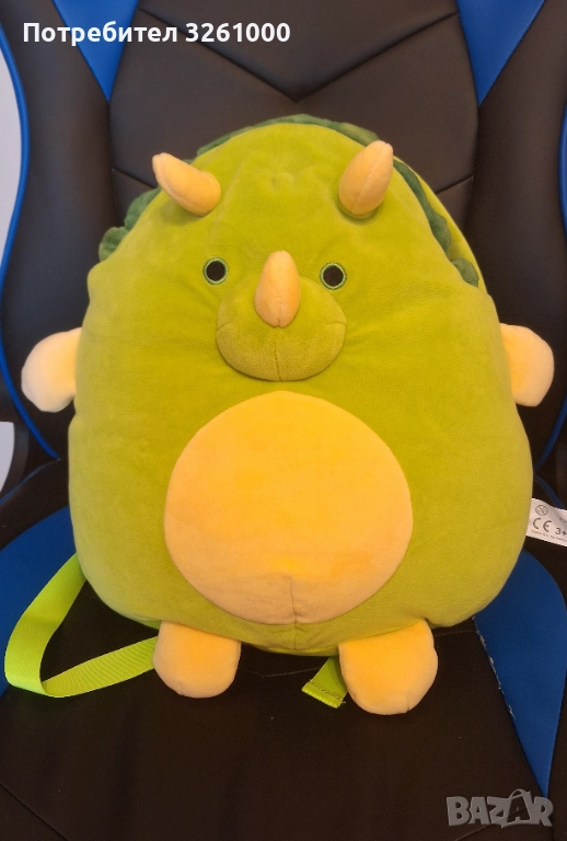Детска плюшена раница, снимка 1