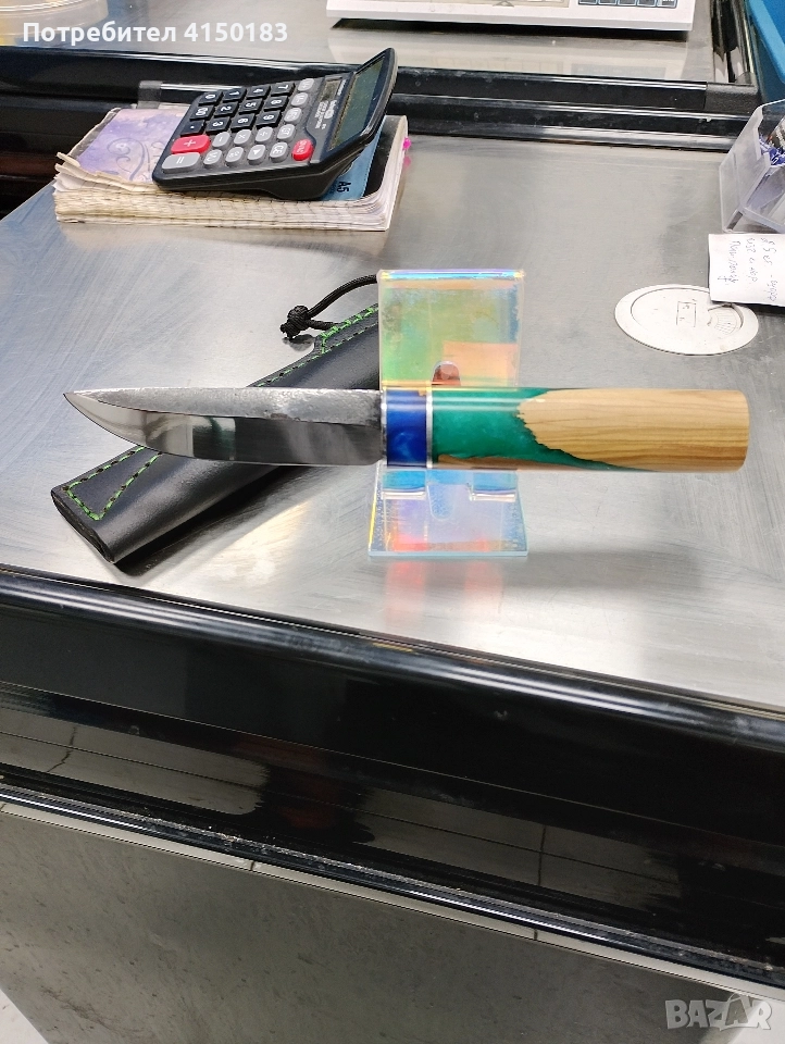 Нож Якут кован от ШХ15 , снимка 1