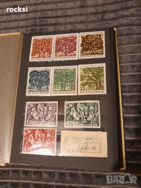 Български марки ,цял класьор над 100 бр., снимка 1