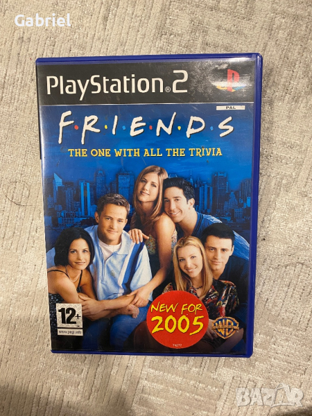 Friends The One with All the Trivia PS2, снимка 1