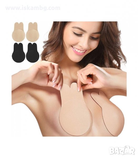 НЕВИДИМ ПОВДИГАЩ СИЛИКОНОВ СУТИЕН ПОВДИГАЩ СУТИЕН ЛЕПЯЩ СЕ СУТИЕН БЕЗ ПРЕЗРАМКИ - код 3123, снимка 1