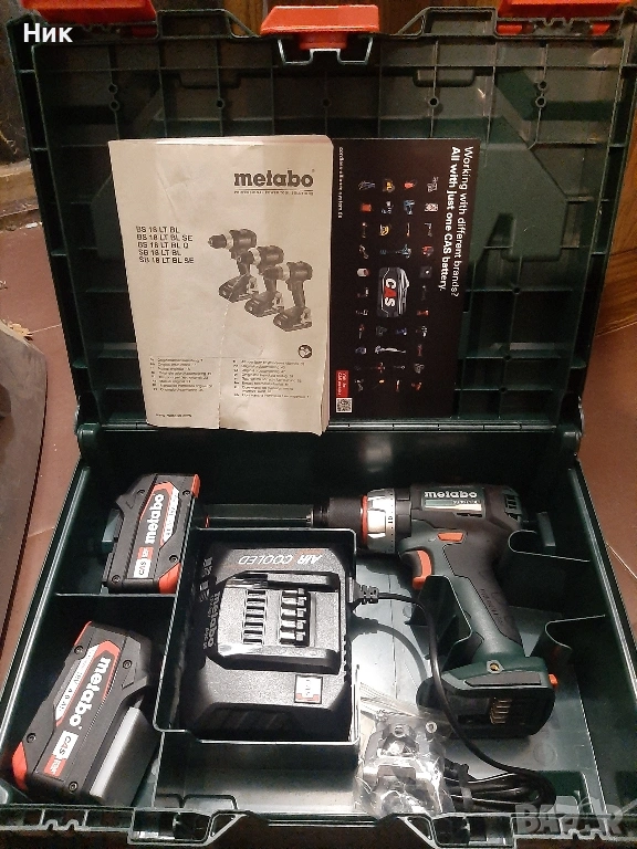 Нов винтоверт Метабо 18v, снимка 1