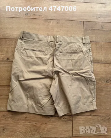 Бежови мъжки къси панталони Zara. Размер: 46 евро., снимка 4 - Панталони - 56021558