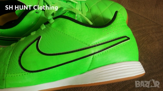 NIKE TIEMPO Размер EUR 38 / UK 5 обувки за футбол в зала естествена кожа 47-13-S, снимка 10 - Футбол - 53047245