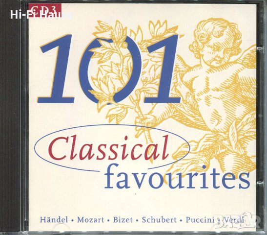 101 Classical Favourites-Hendel Mozart, Bizet,Schubert-2, снимка 1
