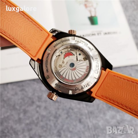 Мъжки часовник OMEGA Seamaster Planet Ocean с автоматичен механизъм, снимка 8 - Мъжки - 41734283