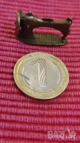 Фигурка, миниатюра на шевна машина, месинг. , снимка 6 - Колекции - 40695503