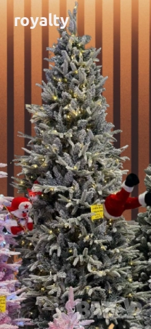 Коледна елха с вградени лампички по връхчетата, снимка 6 - Декорация за дома - 52249580