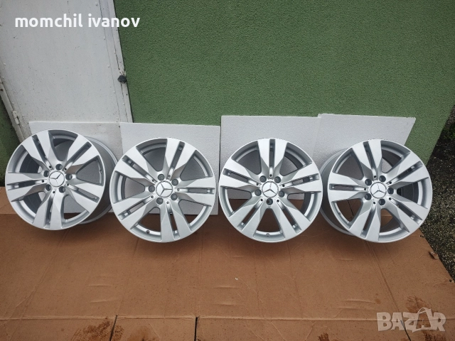 17" оригинални джанти за Мерцедес "BORBET", спорт пакет, 5х112 с ц.о. 66,6
