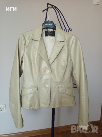 Кожено яке-естествена кожа, снимка 4 - Якета - 41766416