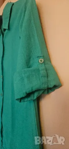 Ленена ризка, S размер, снимка 6 - Ризи - 49973042