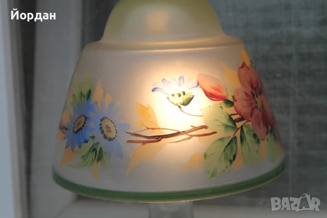 Стара настолна лампа, снимка 11 - Настолни лампи - 50461983