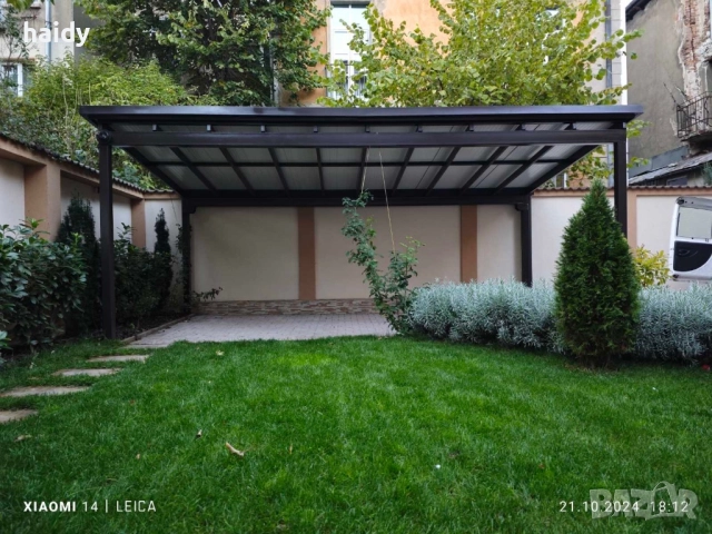 Метални конструкции , навес , навеси от поликарбонат , сандвич панел , снимка 2 - Ремонти на апартаменти - 52533737