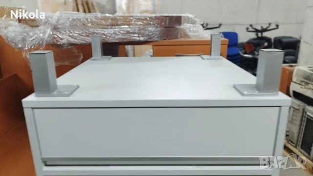 Офис шкаф с чекмедже и рафт за техника или материали 60/60/76см, снимка 15 - Шкафове и рафтове - 51230745