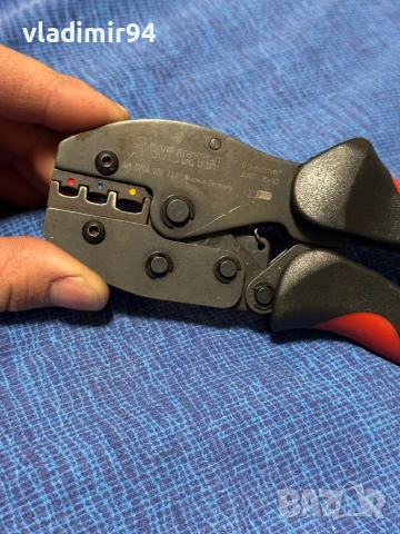 Wurth Zebra кримп клещи, снимка 4 - Други инструменти - 53761712