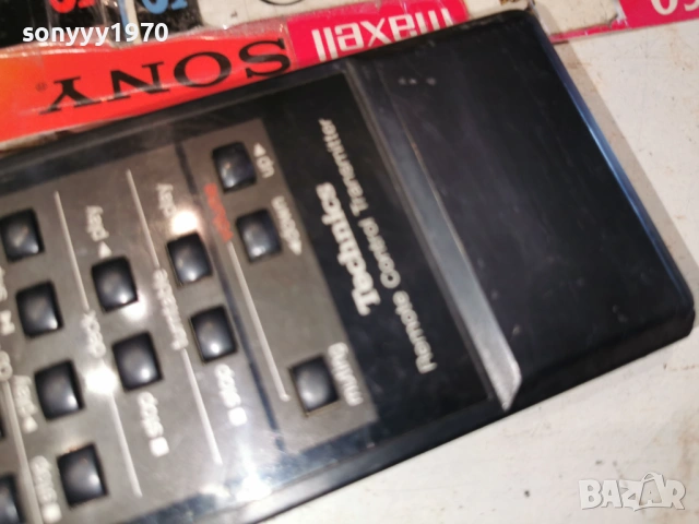TECHNICS REMOTE-MADE IN JAPAN 0903261151, снимка 7 - Ресийвъри, усилватели, смесителни пултове - 53765327