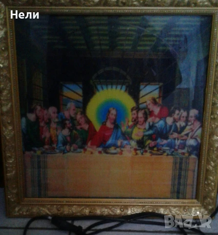 Светеща картина/икона, снимка 4 - Други - 51108588