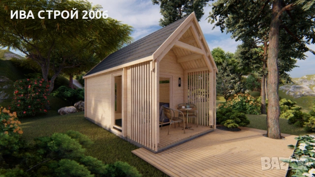Сглобяеми дървени къщи и конструкции IVA HOUSE – бунгала, навеси, градински къщи, гаражи,бараки., снимка 8 - Други ремонти - 53401625