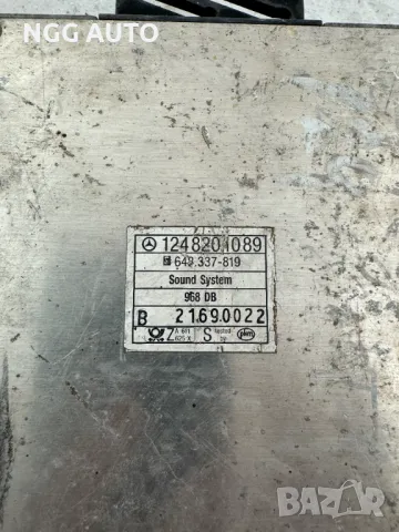 Усилвател за Мерцедес, Mercedes-Benz, 124 820 10 89, 1248201089, 648.337-819, 648337819, 968 DB, снимка 2 - Части - 47983756