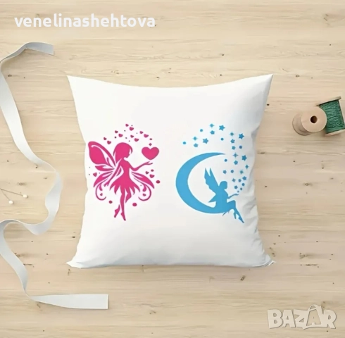 Фея феи звезди луна шаблон стенсил за декорация на торта скрапбукинг текстил дърво , снимка 5 - Други - 52599826