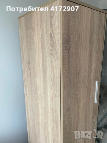 Гардероб за дрехи с вградено огледало, снимка 2 - Гардероби - 53055365