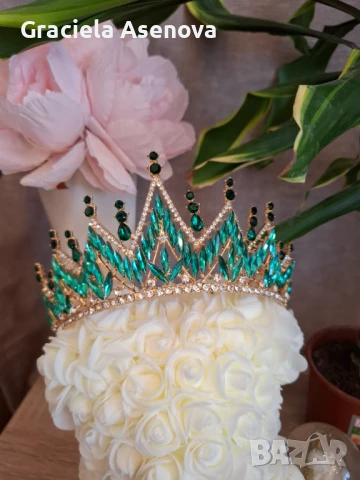 Сватбени Корони- Тиари , снимка 11 - Аксесоари за коса - 51185121