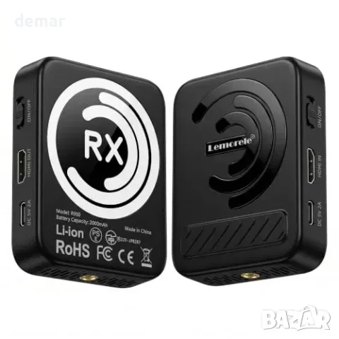 Безжичен HDMI комплект Lemorele с магнитно закрепване и батерии 2000 mAh, снимка 2 - Други стоки за дома - 56228530