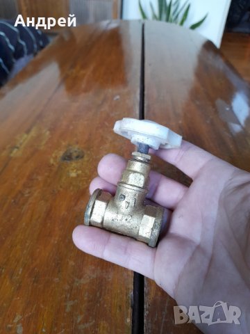 Стар спирателен кран,кранче #3, снимка 2 - Други ценни предмети - 35837888