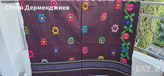 Старинна покривка за легло, снимка 3 - Покривки за легло - 50568061