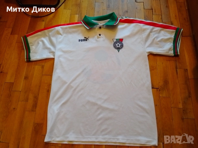България футболна тениска Пума 1996-1998 размер М