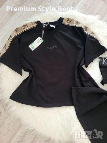 дамска памучна тениска guess , снимка 2 - Тениски - 53721565