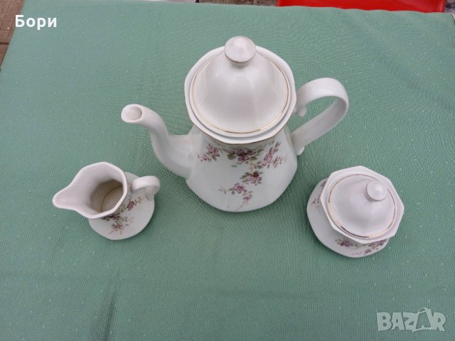 Български порцелан 3 части, снимка 2 - Аксесоари за кухня - 35859885