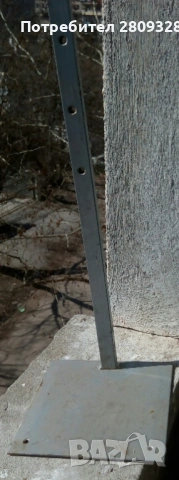 Стойка, статив, метална, снимка 3 - Други машини и части - 53646405
