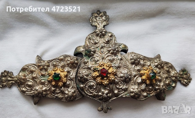 Автентична кюстендилска пафта, снимка 5 - Антикварни и старинни предмети - 53281450