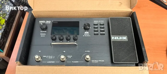 Процесор NUX MG-30, снимка 10 - Китари - 56057126