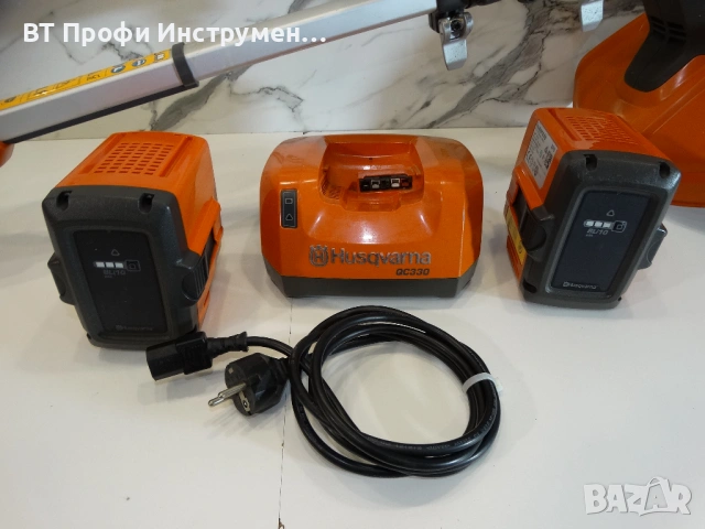 Husqvarna SET - Акумулаторна коса и верижен трион, снимка 2 - Моторни триони/резачки - 53690343