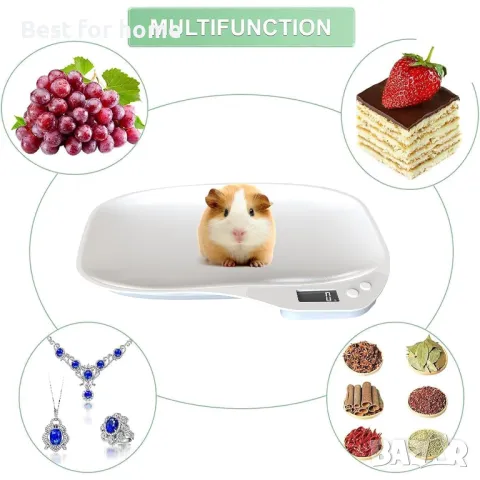 Везни за малки животни, многофункционални кухненски везни, снимка 4 - Друга електроника - 50278027